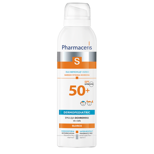 Pharmaceris S DERMOPEDIATRIC Emulsja ochronna SPF 50+ spray do ciała