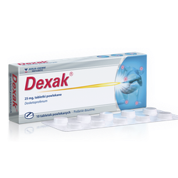 Dexak 25mg tabletki 10 sztuk