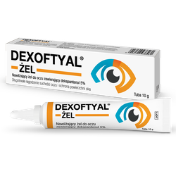 Dexoftyal 5% żel do oczu 10g