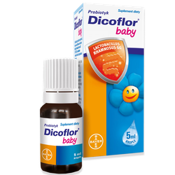 Dicoflor baby krople dla dzieci i niemowląt 5ml