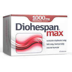 Diohespan Max 1000mg tabletki 60 sztuk