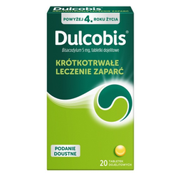 Dulcobis tabletki 20 sztuk