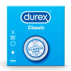 Durex Prezerwatywy Classic 3 sztuki
