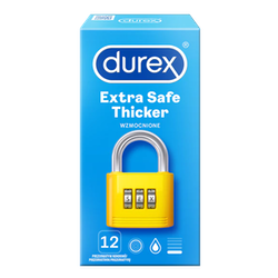 Durex Prezerwatywy Extra Safe 12 sztuk