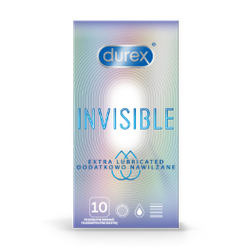 Durex Prezerwatywy Invisible 10 sztuk