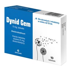 Dynid Gem 5mg 10 tabletek