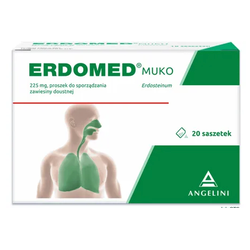 Erdomed Muco zawiesina do ustna 20 saszetek
