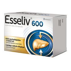 Esseliv 600mg kapsułki 50 sztuk