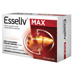 Esseliv Max 0,45g 30 kapsułek twardych