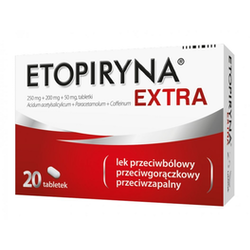 Etopiryna Extra 20 tabletek