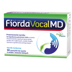 Fiorda Vocal MD owoce leśne tabletki 30 sztuk