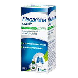 Flegamina Classic mięta syrop 200ml