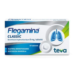 Flegamina Classic 8mg 40 tabletek