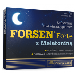 Olimp Forsen Forte z melatoniną 30 kapsułek