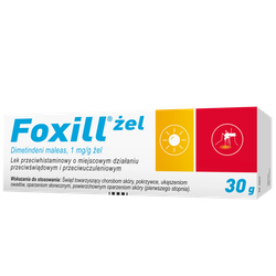 Foxil1mg/g żel do zewnątrz 30g