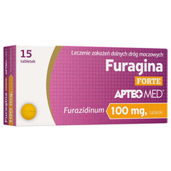 Furagina Forte Apteo Med 100mg 15 tabletek