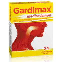 Gardimax medica Lemon 24 tabletki do ssania