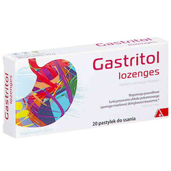 Gastritol lozenges 20 pastylek do ssania