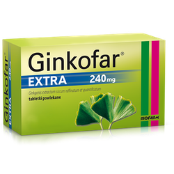 Ginkofar Extra 240mg tabletki 60 sztuk