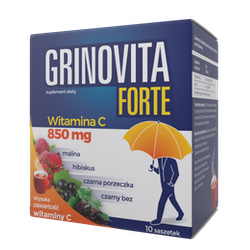 Zdrovit Grinovita Forte Witamina C 850mg 10 saszetek