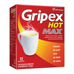 Gripex HotActiv Max saszetki 12 sztuk