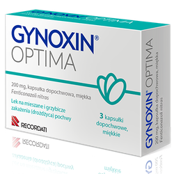 Gynoxin Optima 200mg 3 kapsułki dopochwowe