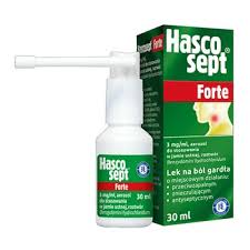 Hascosept Forte 3mg/ml aerozol do gardła 30ml