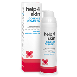 Help4skin Gojenie oparzeń Żel hydrokoloidowy 75g