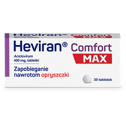 Heviran Comfort Max 400mg 30 tabletek