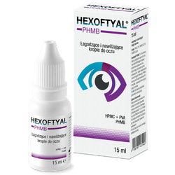 Hexoftyal PHMB krople do oczu 15ml