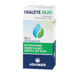 Hialeye Duo Krople do oczu 10ml