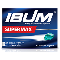 Ibum Supermax 600mg 10 kapsułek