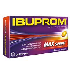 Ibuprom MAX Sprint 20 kapsułek