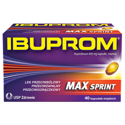 Ibuprom MAX Sprint 40 kapsułek