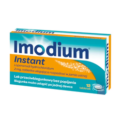 Imodium instant 2mg 12 tabletek