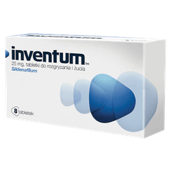 Inventum 25mg 8 tabletek
