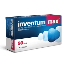 Inventum Max 50mg 4 tabletek