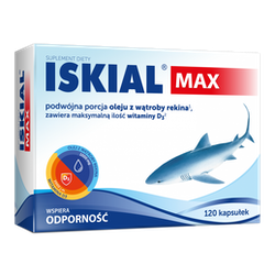 Iskial Max Imuno + Cynk kapsułki 120 sztuk