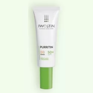 Iwostin Purritin SPF 50+ BB krem do skóry tłustej i trądzikowej 30ml