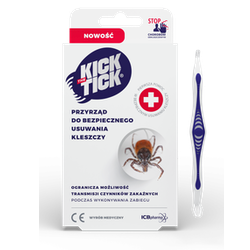 KickTick Przyrząd do bezpośredniego usuwania kleszczy
