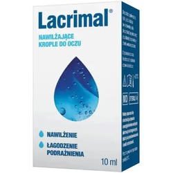 Lacrimal krople do oczu 1 butelka 10ml