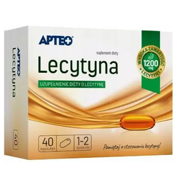 Apteo Lecytyna 1200mg 40 kapsułek