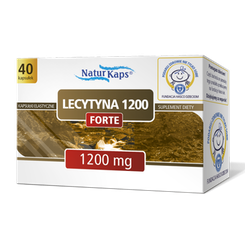 Lecytyna 1200 Forte kapsułki 40 sztuk