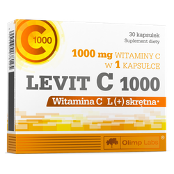 Olimp Levit C 1000mg Witamina L(+) kapsułki 30 sztuk