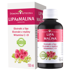 Domowa Apteczka Lipa&Malina syrop 150ml