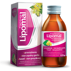 Lipomal syrop na przeziębienie 125g