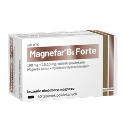 Magnefar B6 Forte 60 tabletek