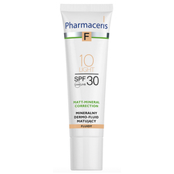 Pharmaceris F MATT-MINERAL-CORRECTION 10 LIGHT Mineralny dermo fluid matujący SPF 30 30ml