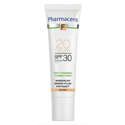 Pharmaceris F MATT-MINERAL-CORRECTION 10 LIGHT Mineralny dermo fluid matujący SPF 30 30ml (Kopia)