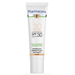 Pharmaceris F MATT-MINERAL-CORRECTION 30 TANNED Mineralny dermo fluid matujący SPF 30 30ml